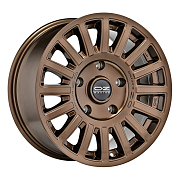 Диск 8.5x18 5x150 ET30 D110.1 OZ Racing Rally Raid Gloss Bronze Black Lettering