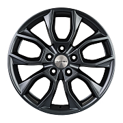 Диск 7x17 5x114.3 ET48.5 D67.1 Khomen Wheels U-Spoke 713 Black