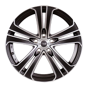 Диск 8x18 5x108 ET33 D60.1 Lizardo XH569 CBMF