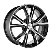 Диск 7.5x18 5x114.3 ET37 D66.1 X-trike X-122 BK/FP