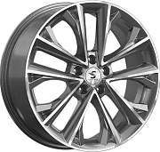 Диск Литой 7x18 PCD 5x114.3 ET40 D64.1 Premium Series КР012 Diamond Gloss Graphite