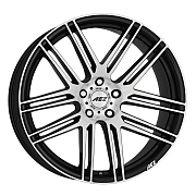 Диск 10x21 5x112 ET35 D66.6 AEZ Cliff dark BFP