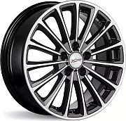 Диск 6x16 5x139.7 ET40 D98 X-trikeRST R136 BK/FP