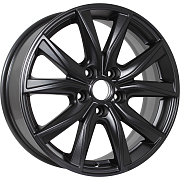 Диск 7x17 5x114.3 ET45 D67.1 KDW KD1722 Matt Black Painted